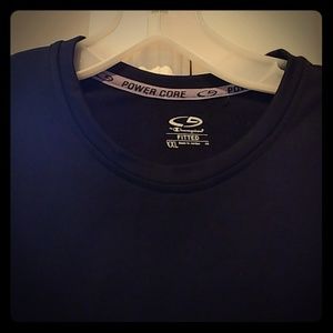 CHAMPION POWER CORE FITTED MEN'S LONG SLEEVE